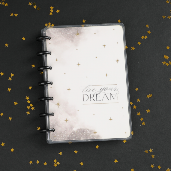 Celestial Elegance Mini Notebook