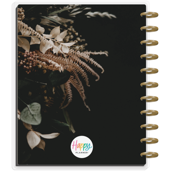 Moody Florals Big 18 Month Planner