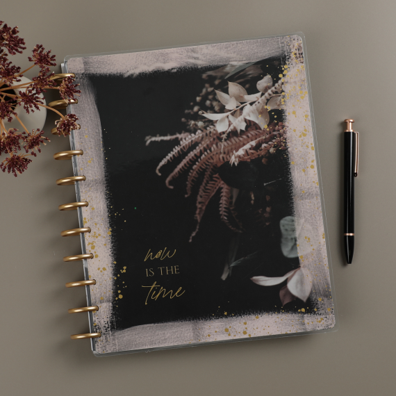 Moody Florals Big 18 Month Planner