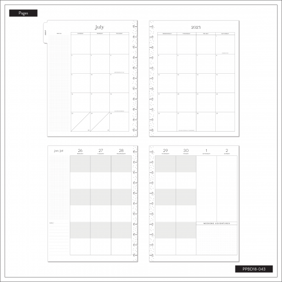 Made to Bloom Big 18 Month Planner