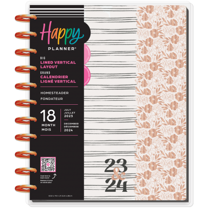 Homesteader Big 18 Month Planner