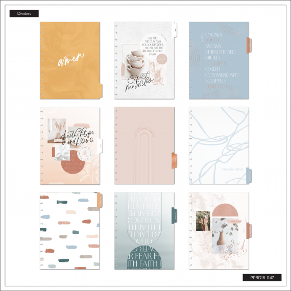 Faith Mood Big 18 Month Planner