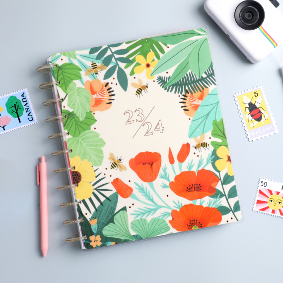 Bright Travels - Big 18 Month Planner