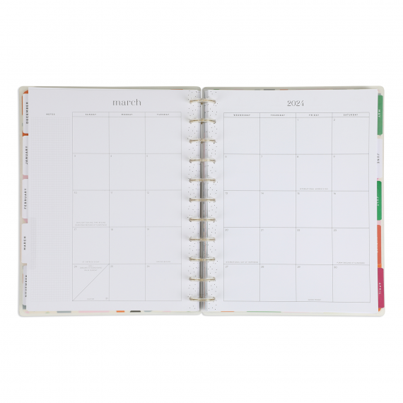 Bright Travels - Big 18 Month Planner