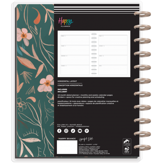 Beautiful & Brave Big 18 Month Planner