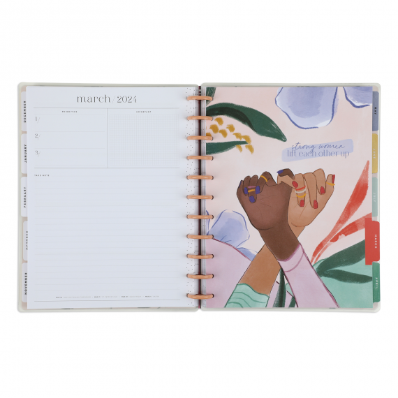 Beautiful & Brave Big 18 Month Planner