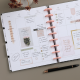 Moody Florals - Classic Vertical 18 Month Planner