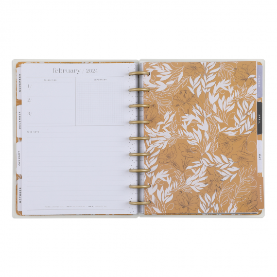 Bold Baroque - Classic Vertical 18 Month Planner