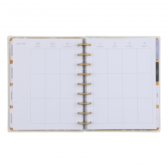 Bold Baroque - Classic Vertical 18 Month Planner