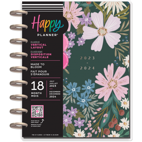 Made to Bloom - Classic Vertical 18 Month Planner