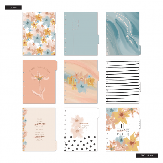 Softly Modern - Classic Vertical 18 Month Planner