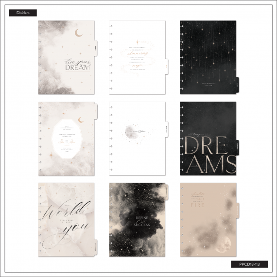 Celestial Elegance Classic 18 Month Planner
