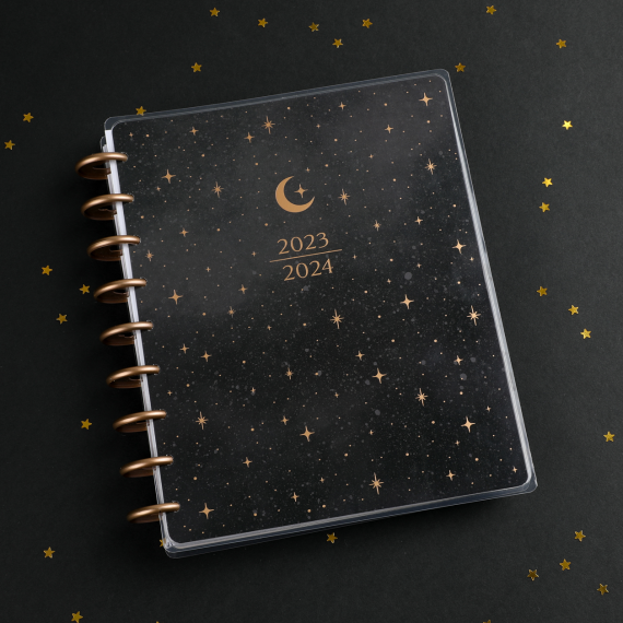 Celestial Elegance Classic 18 Month Planner