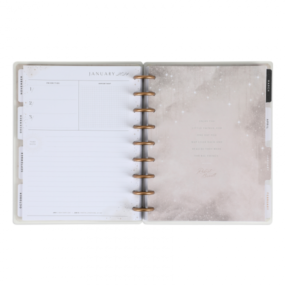 Celestial Elegance Classic 18 Month Planner