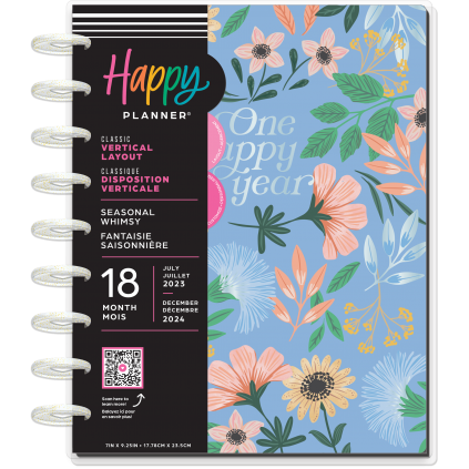 Seasonal Whimsy Classic 18 Month Planner