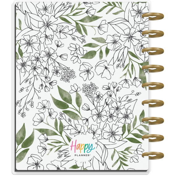 Sketched Florals - Classic Faith 18 Month Planner