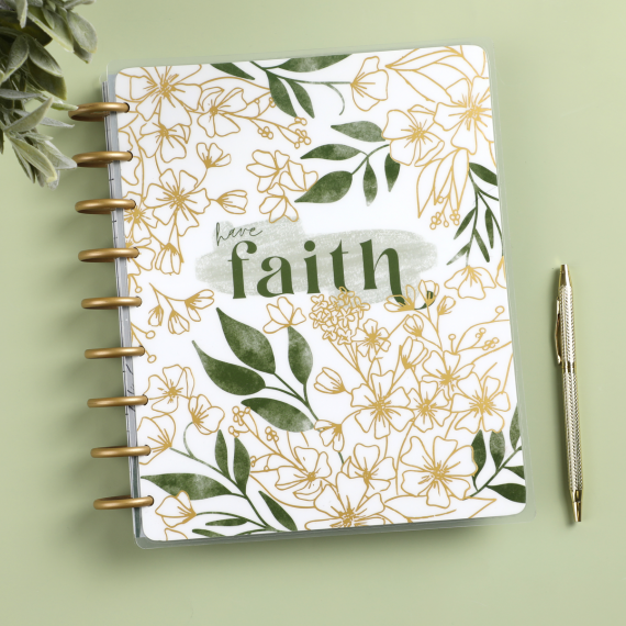 Sketched Florals - Classic Faith 18 Month Planner