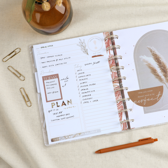 Dried Florals Classic 4 Month Planner