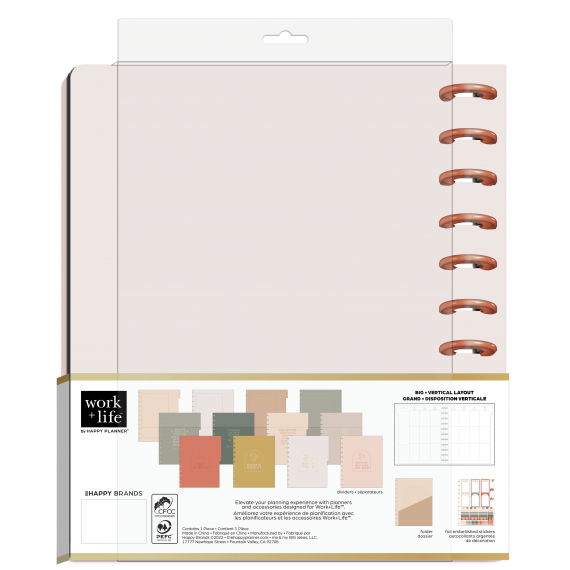 Work + Life Ivy & Rose Big Professional 12 Month Planner