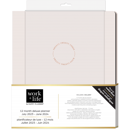 Work + Life Ivy & Rose Big Professional 12 Month Planner