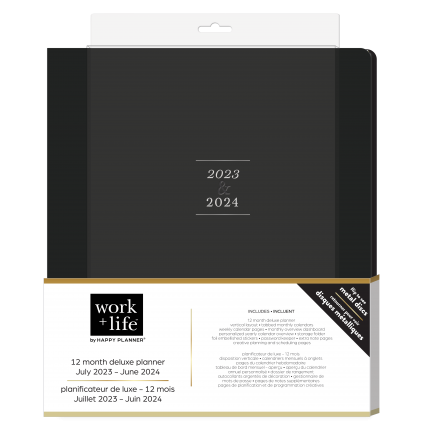 Work + Life Metropolitan Big Professional 12 Month Planner