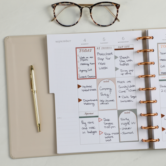 Work + Life Ivy & Rose Classic 12 Month Planner