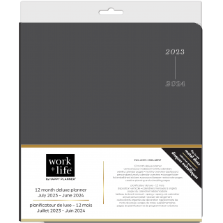 Work + Life Metropolitan Classic 12 Month Planner
