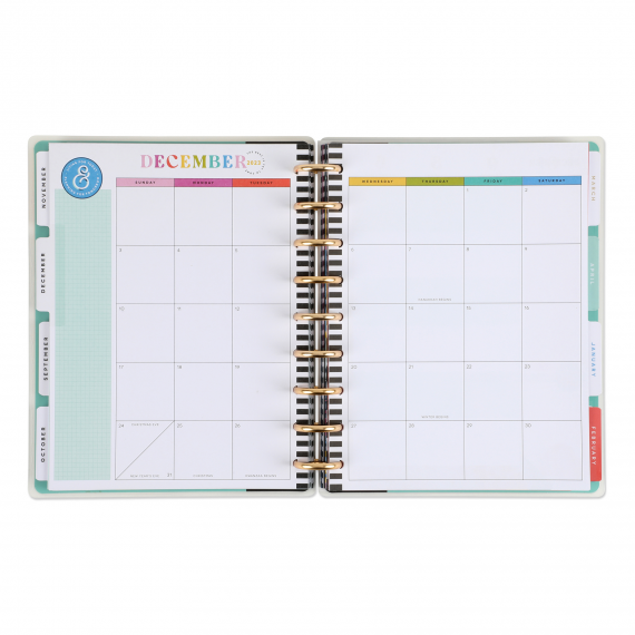 Spread Some Happy Deluxe Classic 18 Month Planner