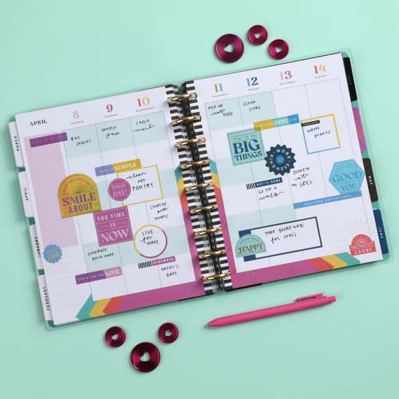 Spread Some Happy Deluxe Classic 18 Month Planner