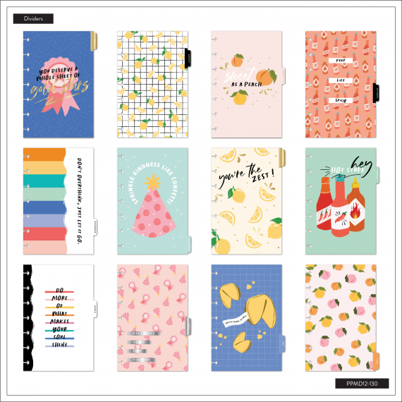 Fun Illustrations Mini 12 Month Planner