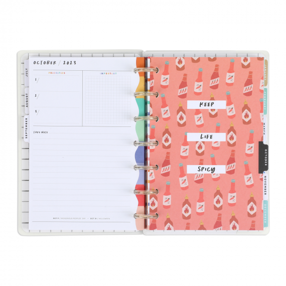 Fun Illustrations Mini 12 Month Planner