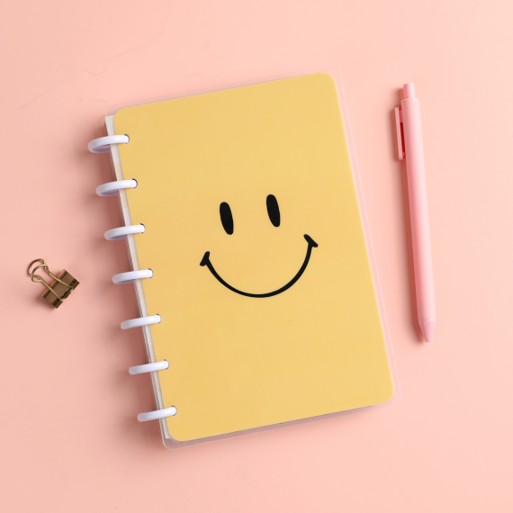 Smiley Face Mini 12 Month Planner