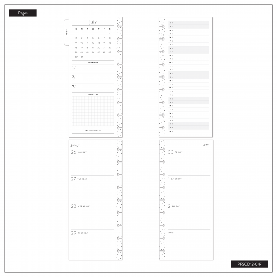 Made to Bloom Skinny Classic 12 Month Planner