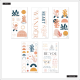 Playful Abstract 5 Sheet Sticker Sheet