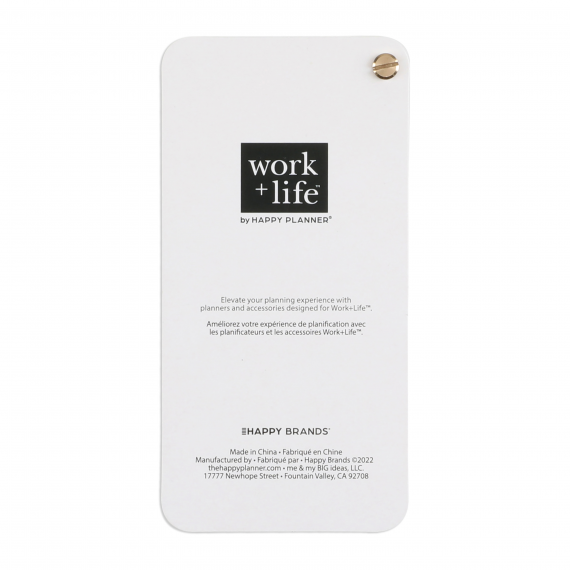 Work + Life Metropolitan Sticker Fan Book