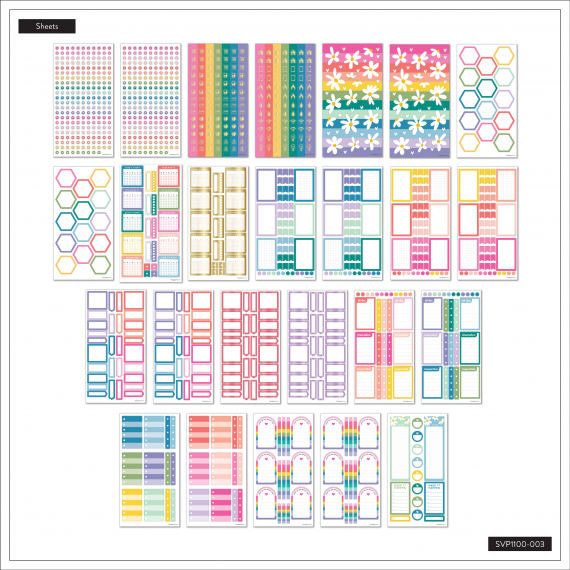 Fun Brights 100 Sheet Sticker Value Pack