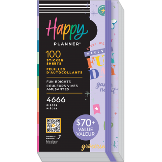 Fun Brights 100 Sheet Sticker Value Pack