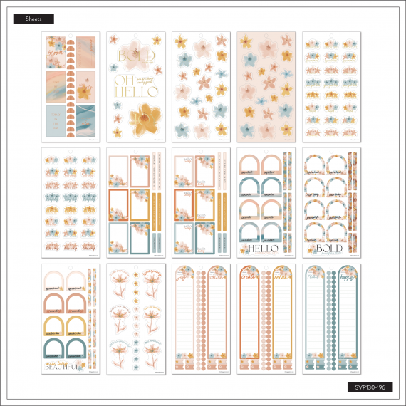 Softly Modern Classic 30 Sheet Sticker Value Pack