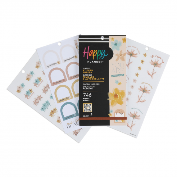 Softly Modern Classic 30 Sheet Sticker Value Pack