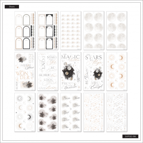 Celestial Elegance Classic 30 Sheet Sticker Value Pack