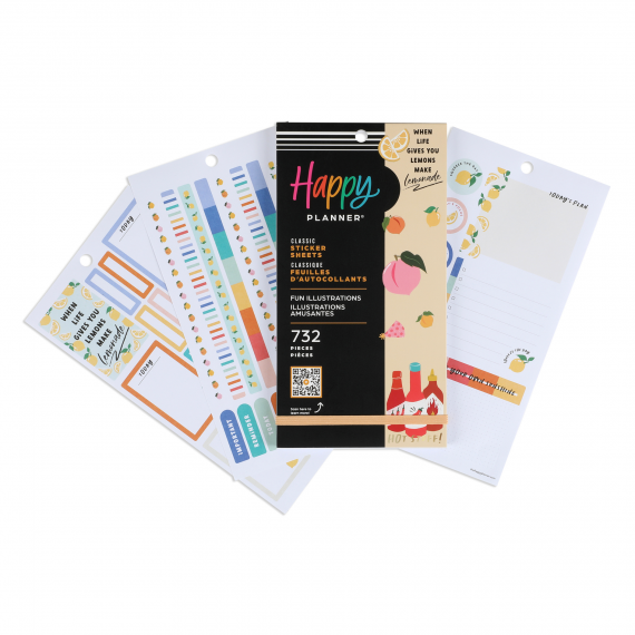 Fun Illustrations Classic 30 Sheet Sticker Value Pack