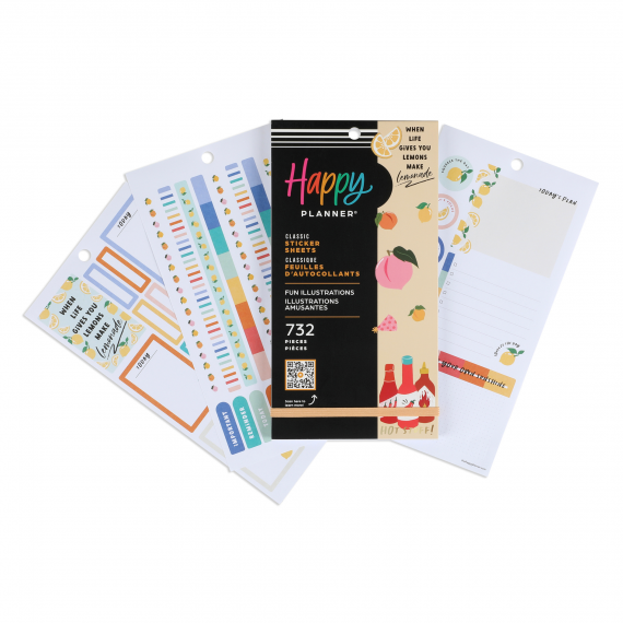 Fun Illustrations - Classic 30 Sheet Sticker Value Pack