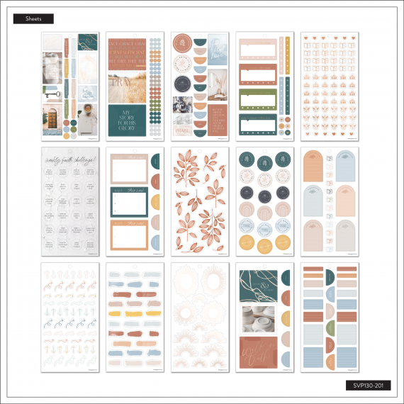 Faith Mood Classic 30 Sheet Sticker Value Pack