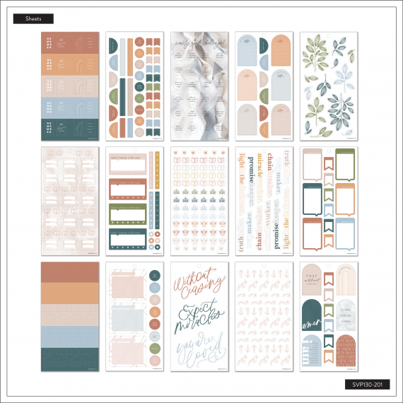 Faith Mood Classic 30 Sheet Sticker Value Pack