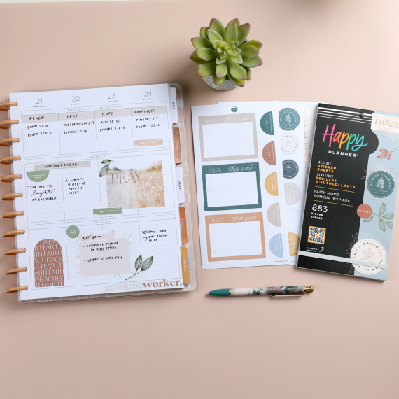 Faith Mood Classic 30 Sheet Sticker Value Pack