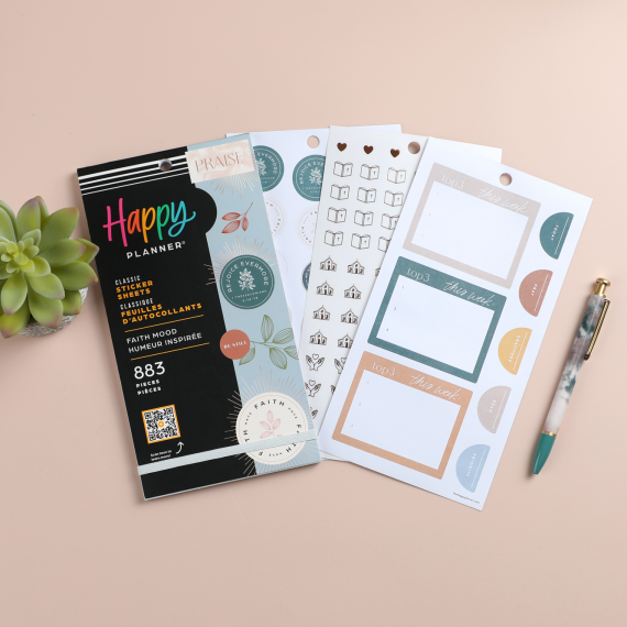 Faith Mood Classic 30 Sheet Sticker Value Pack
