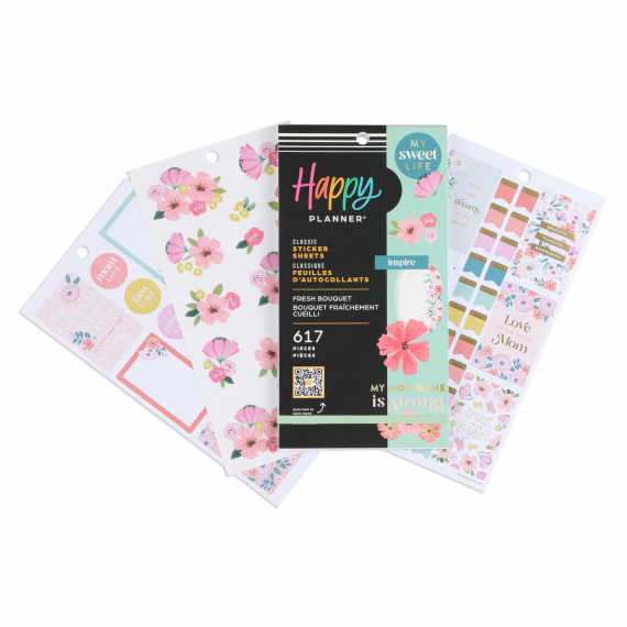 Fresh Bouquet Classic 30 Sheet Sticker Value Pack