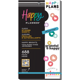 Happy Brights Classic 30 Sheet Sticker Value Pack