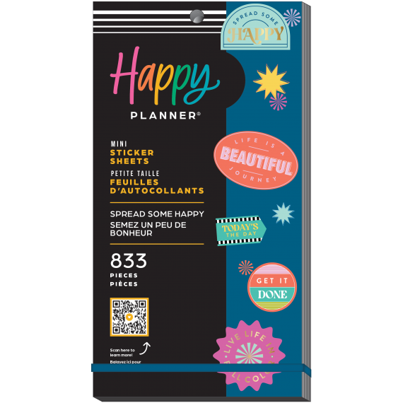 Spread Some Happy Mini 30 Sheet Sticker Value Pack