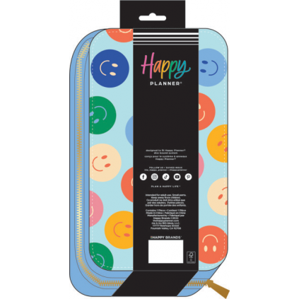 Super Happy - Sticker Book Zip Folio